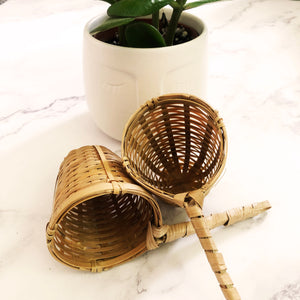 Handcrafted | Bamboo Loose Tea Strainer | Clean U Skincare