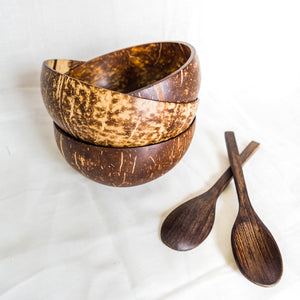 Repurposed Coconut Bowls