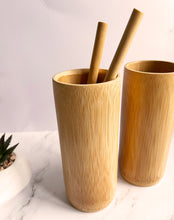 Load image into Gallery viewer, Natural Bamboo Cups | Vegan | Clean U Skincare
