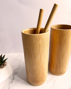 Natural Bamboo Cups | Vegan | Clean U Skincare