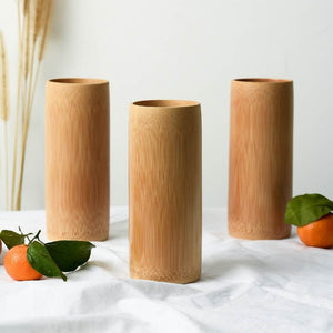 Natural Bamboo Cups | Zero Waste | Clean U Skincare